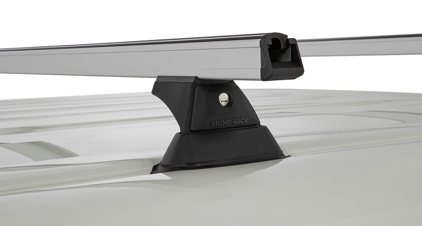 Heavy Duty RCH Silver 3 Bar Roof Rack