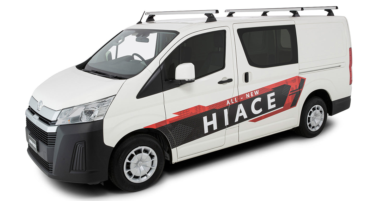 Heavy Duty RCH Silver 3 Bar Roof Rack