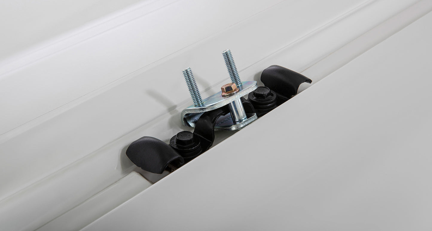 Heavy Duty RCH Silver 3 Bar Roof Rack