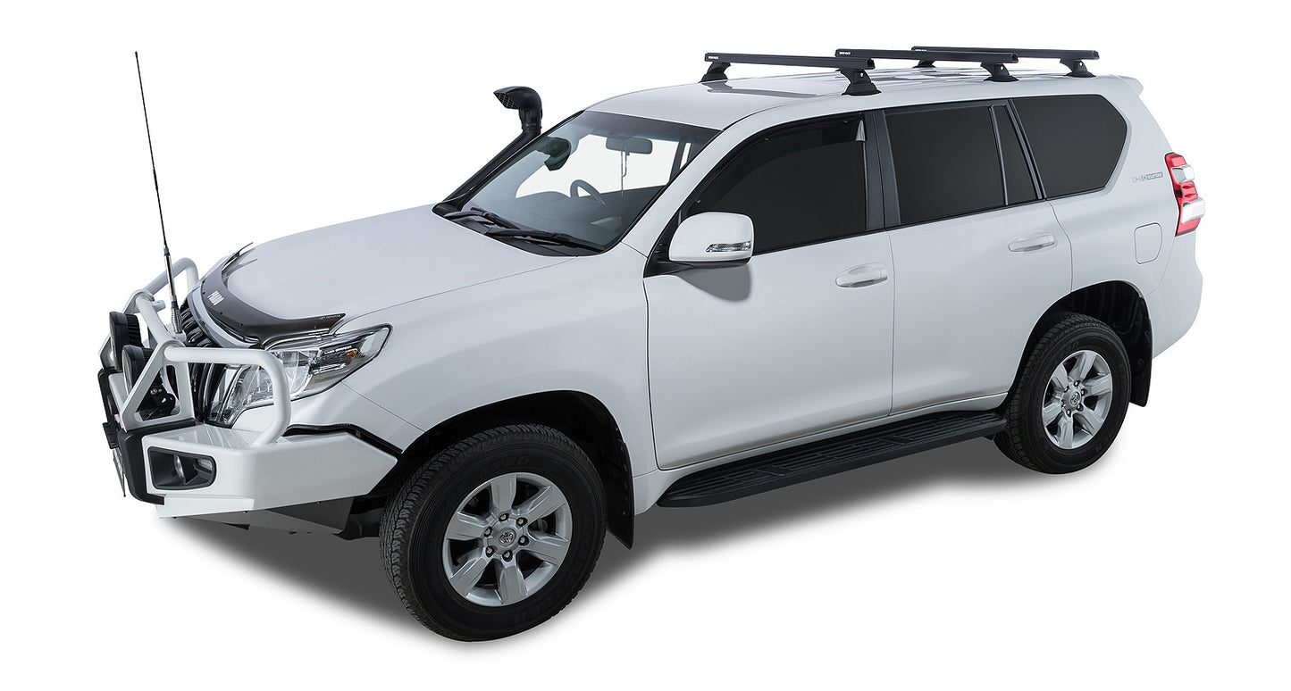 Heavy Duty RCH Black 3 Bar Roof Rack