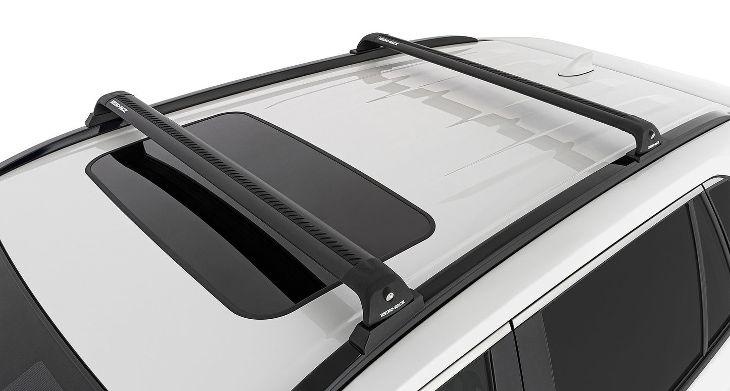 Vortex RVP Black 2 Bar Roof Rack