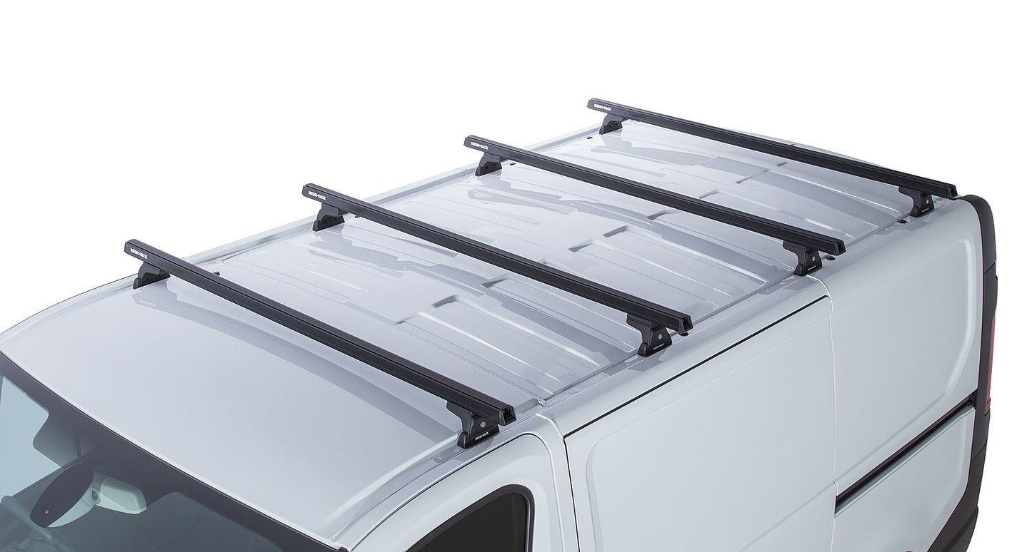 Heavy Duty RLT600 Black 4 Bar Roof Rack