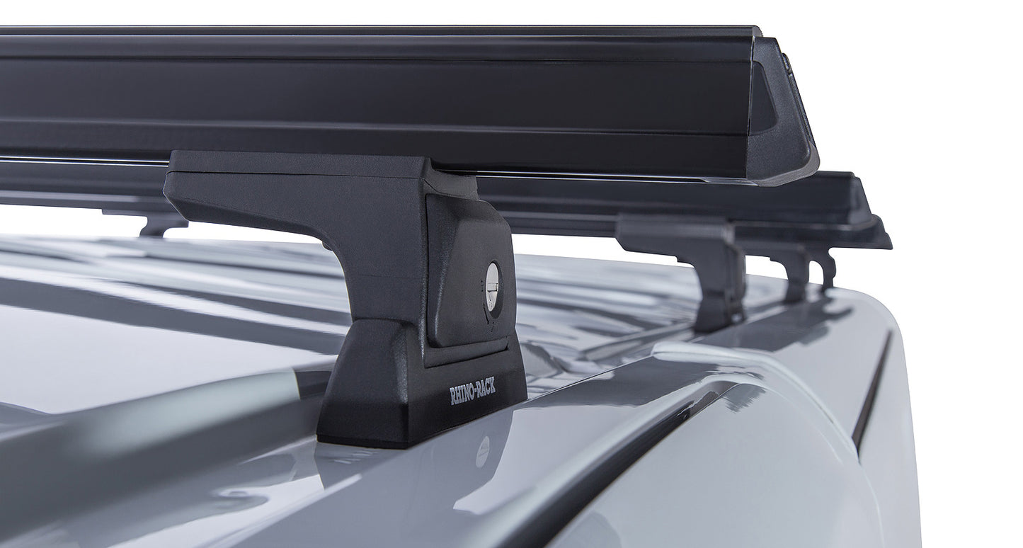 Heavy Duty RLT600 Black 4 Bar Roof Rack