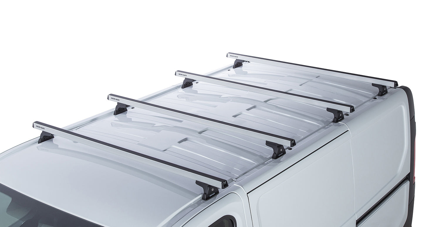 Heavy Duty RLT600 Silver 4 Bar Roof Rack