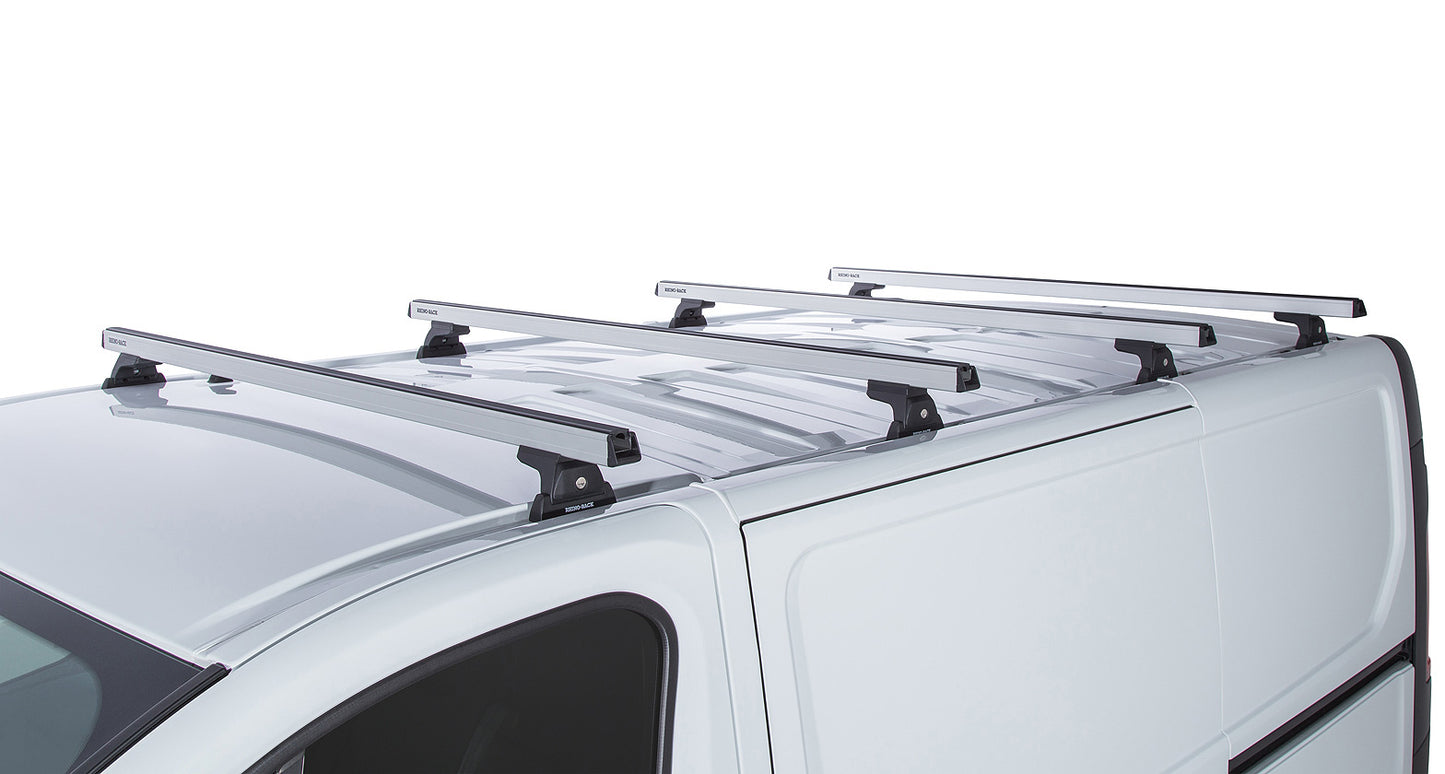 Heavy Duty RLT600 Silver 4 Bar Roof Rack