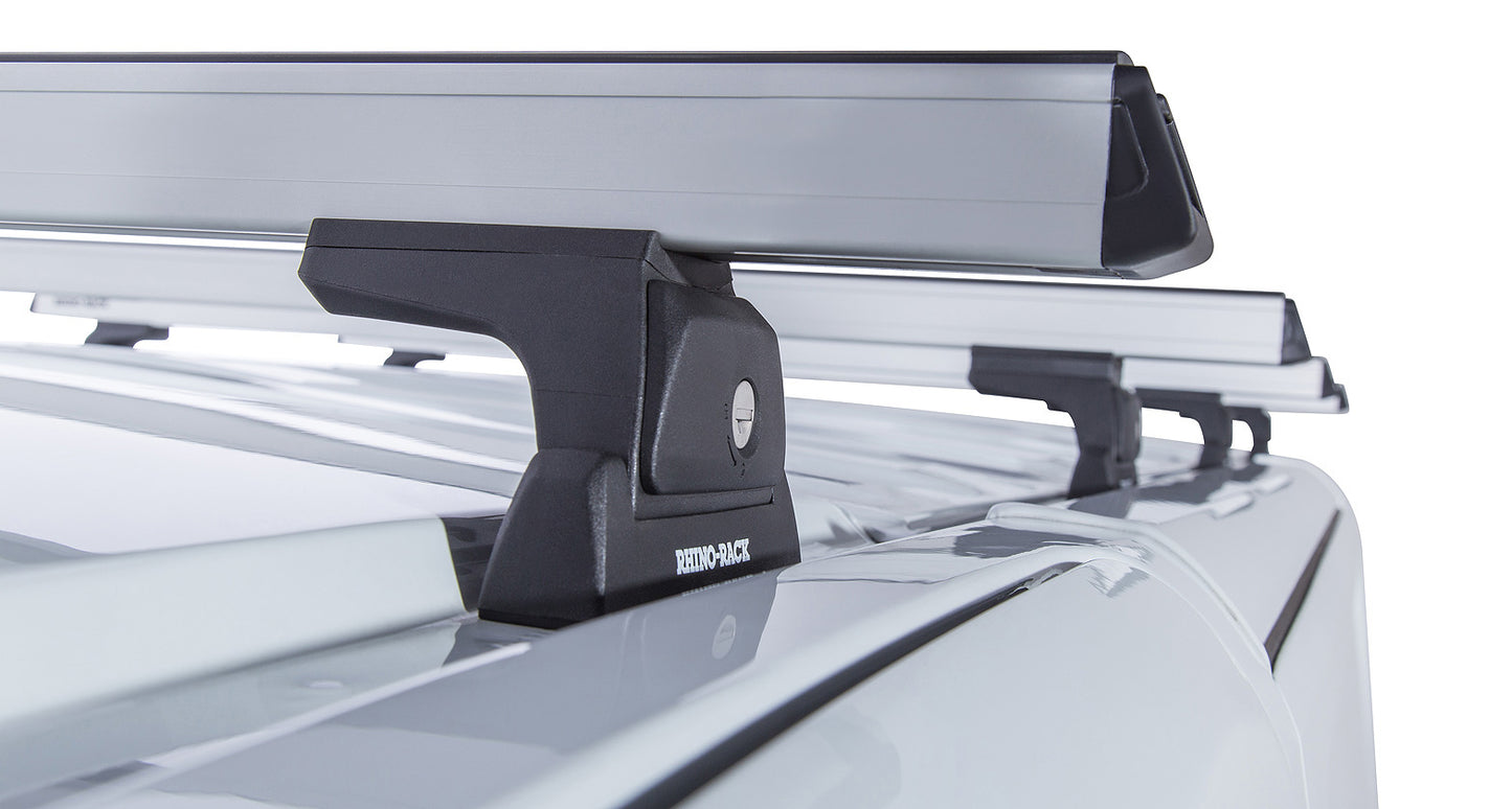 Heavy Duty RLT600 Silver 4 Bar Roof Rack