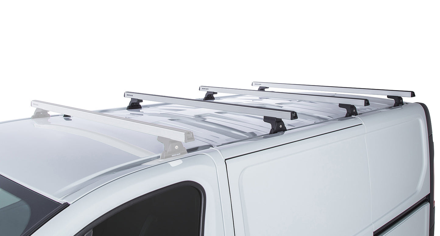Heavy Duty RLT600 Silver 3 Bar Roof Rack (MF/MR/R)
