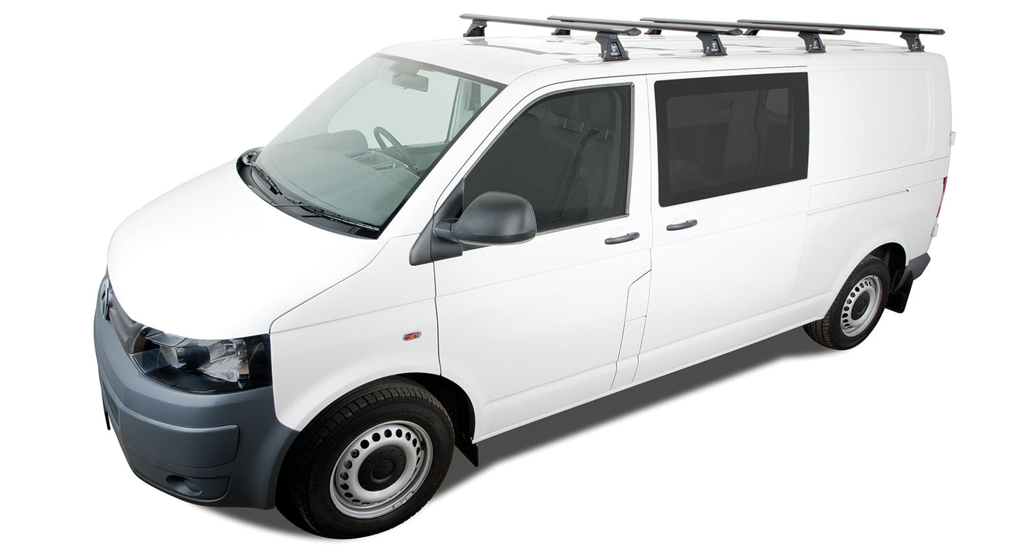 Vortex RLTF Black 4 Bar Roof Rack