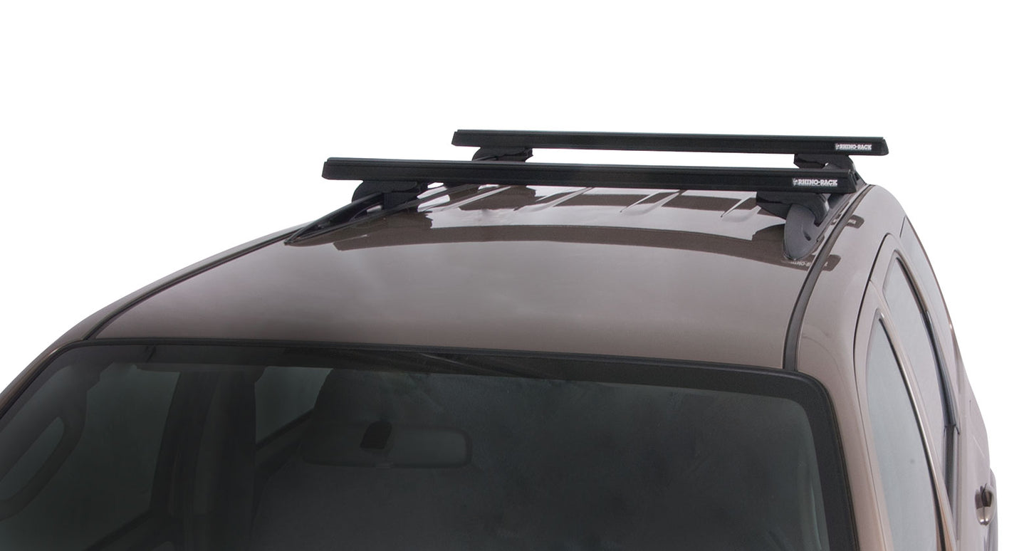 Heavy Duty CXB Black 2 Bar Roof Rack