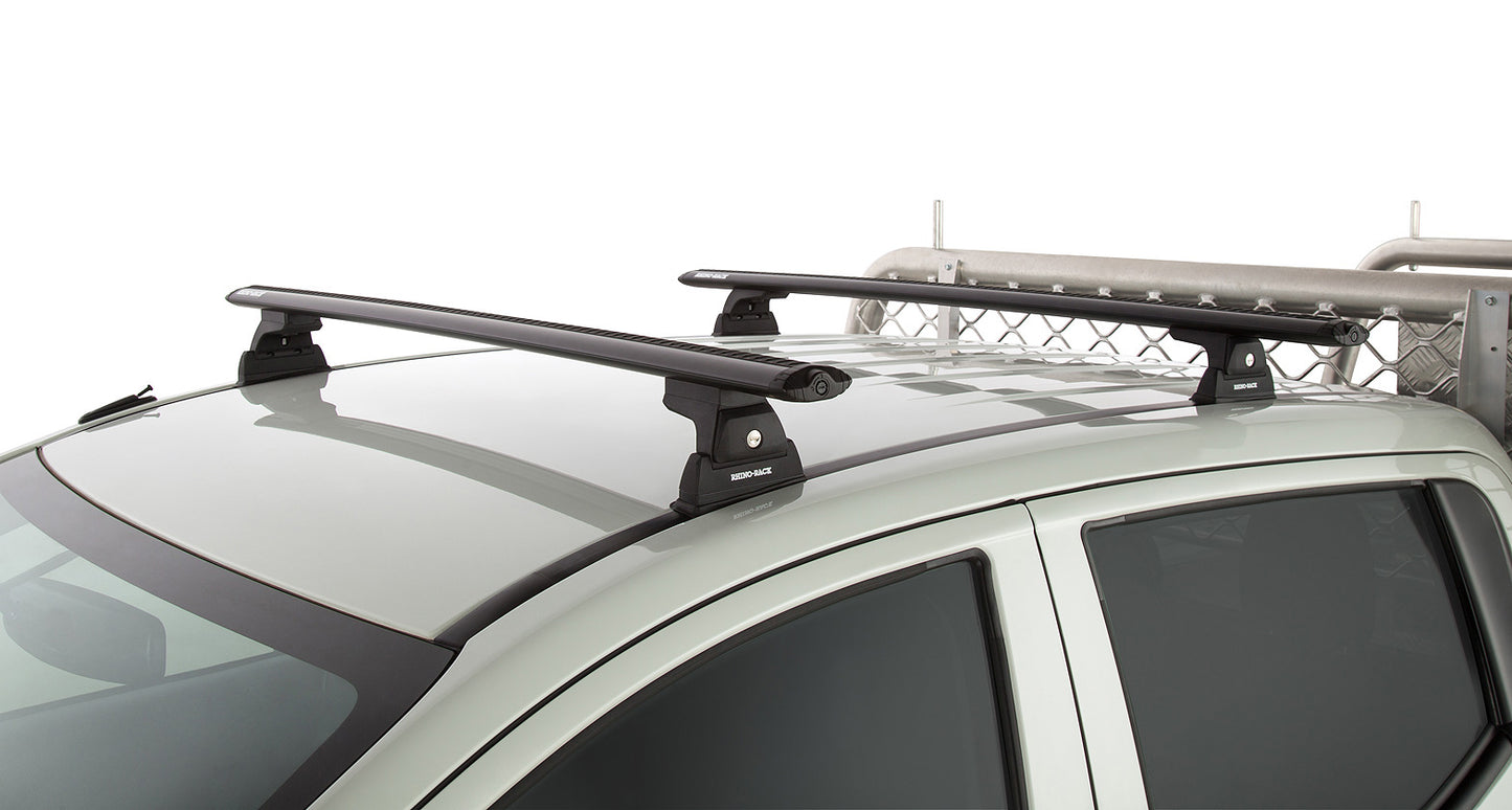 Vortex RLT600 Ditch Mount Black 2 Bar Roof Rack