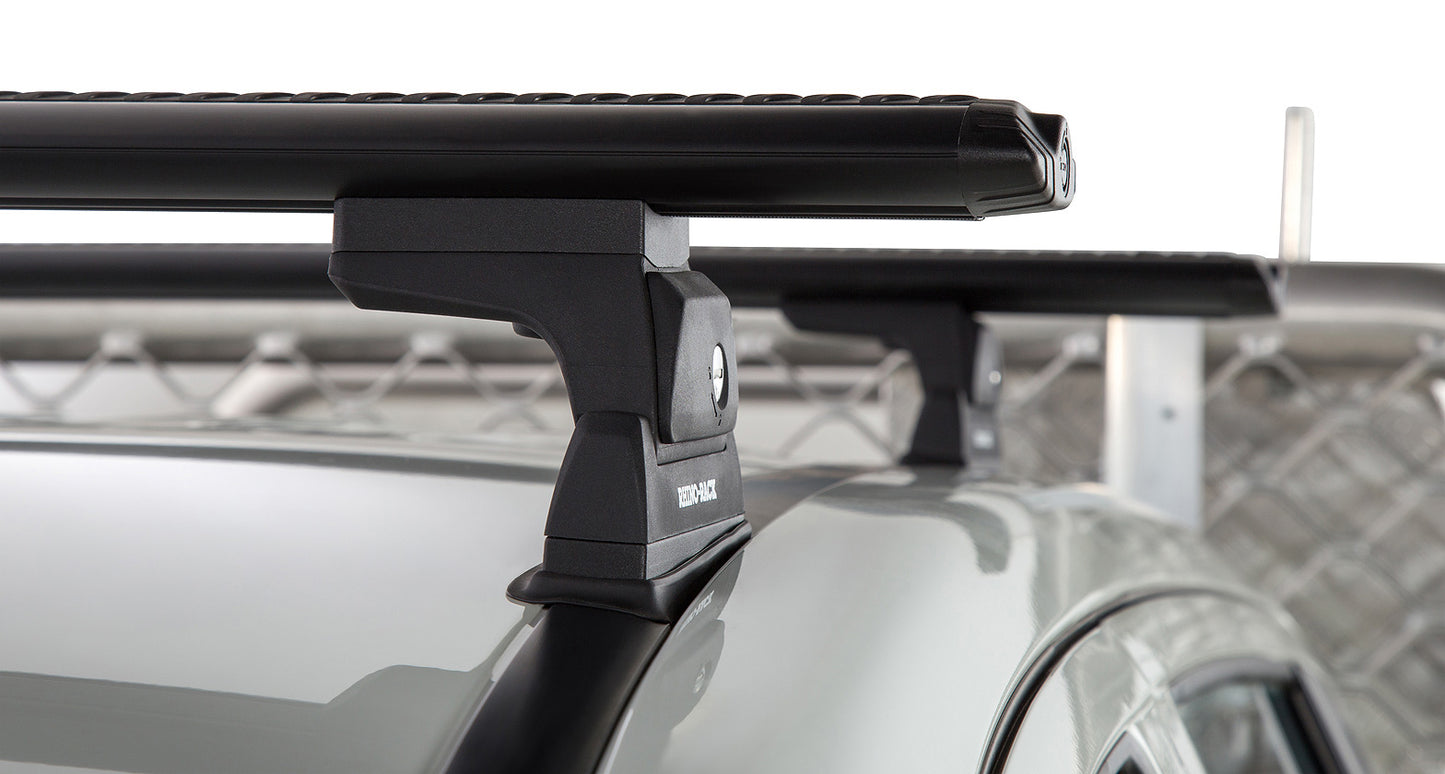 Vortex RLT600 Ditch Mount Black 2 Bar Roof Rack