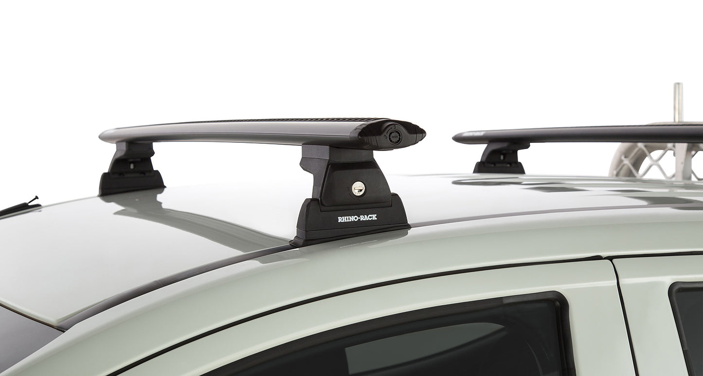 Vortex RLT600 Ditch Mount Black 2 Bar Roof Rack