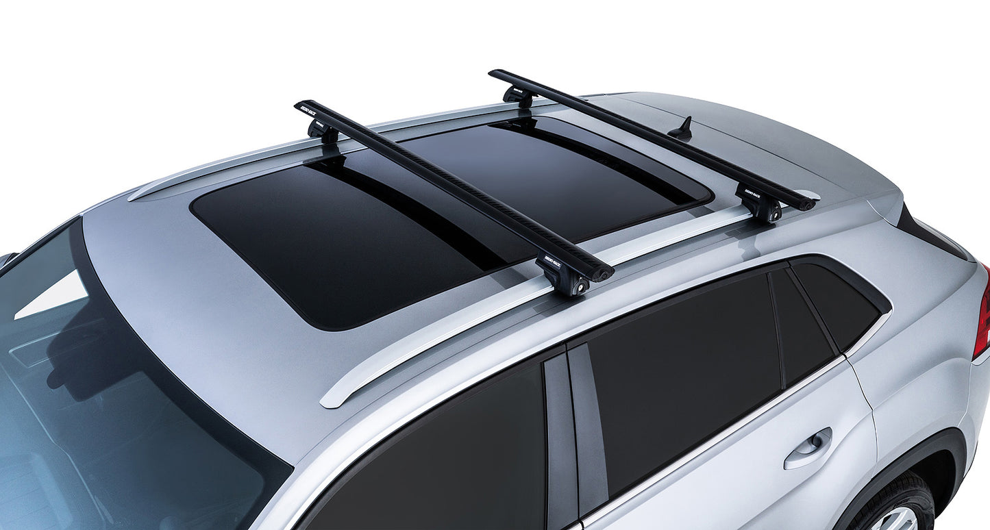 Vortex SX Black 2 Bar Roof Rack