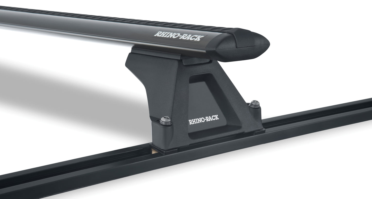 Vortex RLTF Trackmount Black 3 Bar Roof Rack