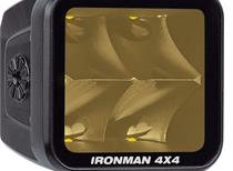 Ironman 4x4 Bright 40W LED Cube Light - Amber Spot