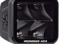 Ironman 4x4 40W Bright Cube Spot Beam LED Cube Light - 81 x 75mm (Each) - Clear CHEVROLET SILVERADO