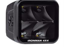 Ironman 4x4 20W Bright Cube Spot Beam LED Cube Light - 70 x 64mm (Each) - Clear JEEP Wrangler
