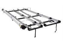 Rhino Rack Multislide Double 3.0m Ladder Rack System with Conduit TOYOTA Hiace