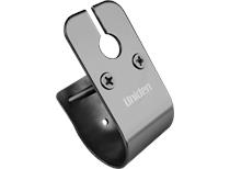 Uniden 50mm Glossy Stainless Steel Black Bull Bar Mount with Cable Slot