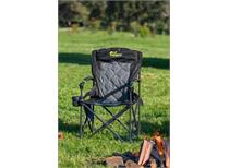 Ironman 4x4 King Hard Arm Camp Chair - With Lumbar Support