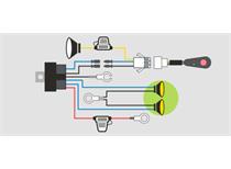 Ironman 4x4 Driving Light Wiring Loom