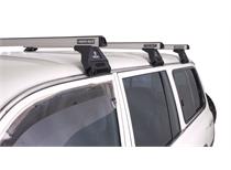 Rhino Rack Heavy Duty RL110 Black 4 Bar Roof Rack TOYOTA LandCruiser