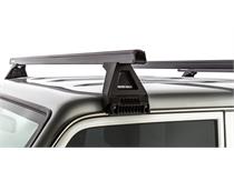 Rhino Rack Heavy Duty RL150 Black 3 Bar Roof Rack TOYOTA LandCruiser