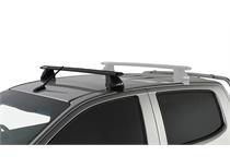 Rhino Rack Vortex 2500 Black 1 Bar Roof Rack (Front) ISUZU D-Max