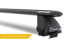 Rhino Rack Vortex 2500 Black 1 Bar Roof Rack (Front) TOYOTA Hilux