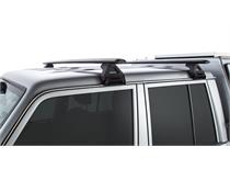 Vortex RL110 Black 2 Bar Roof Rack TOYOTA LandCruiser