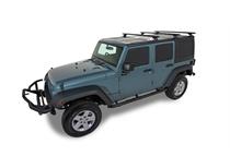 Rhino Rack Vortex RCL Black 3 Bar Rhino-Rack Backbone Roof Rack JEEP Wrangler