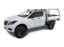 Vortex 2500 Silver 2 Bar Roof Rack FORD Ranger