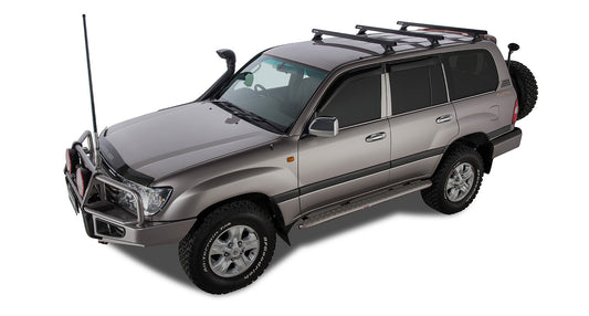 Heavy Duty RCH Black 3 Bar Roof Rack