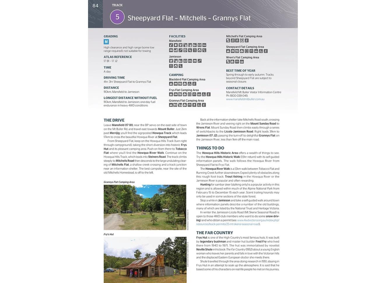 Hema The Victorian High Country Atlas & Guide