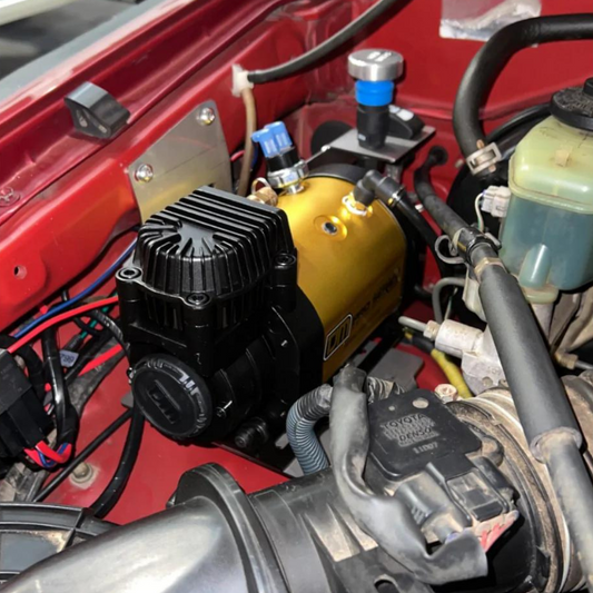 1997-2005 Toyota Hilux TJM Onboard Air Compressor Mount (Engine Bay)