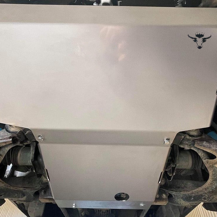 2007-2011 Isuzu D-MAX 3mm Stainless Steel - Front and Sump Bash Plates