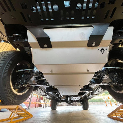2015-2023 Toyota N80 Hilux 4mm Stainless Steel - Front, Sump and Transmission Bash Plates