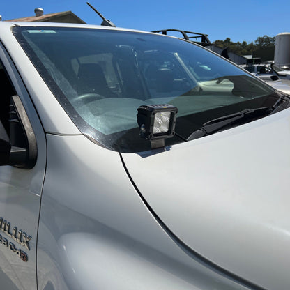 2015-2024 Toyota Hilux N80 Bonnet Hinge Ditch Light Bracket Pair