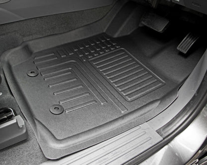 Moulded Floor Mats, Front & Rear for Mitsubishi Triton, MQ/MR