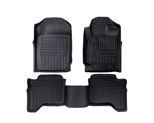 FLOOR MATS (MOULDED, FRONT & REAR)