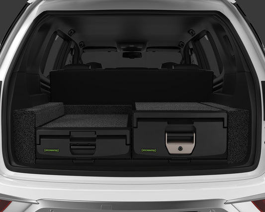 Mixed Height 4x4 Drawer Kit (LHS Slide) for Ford Everest UA2 - 2016-2022