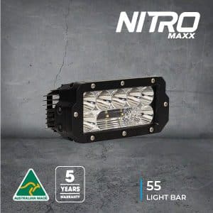 NITRO Maxx 55W 7″ LED Light bar