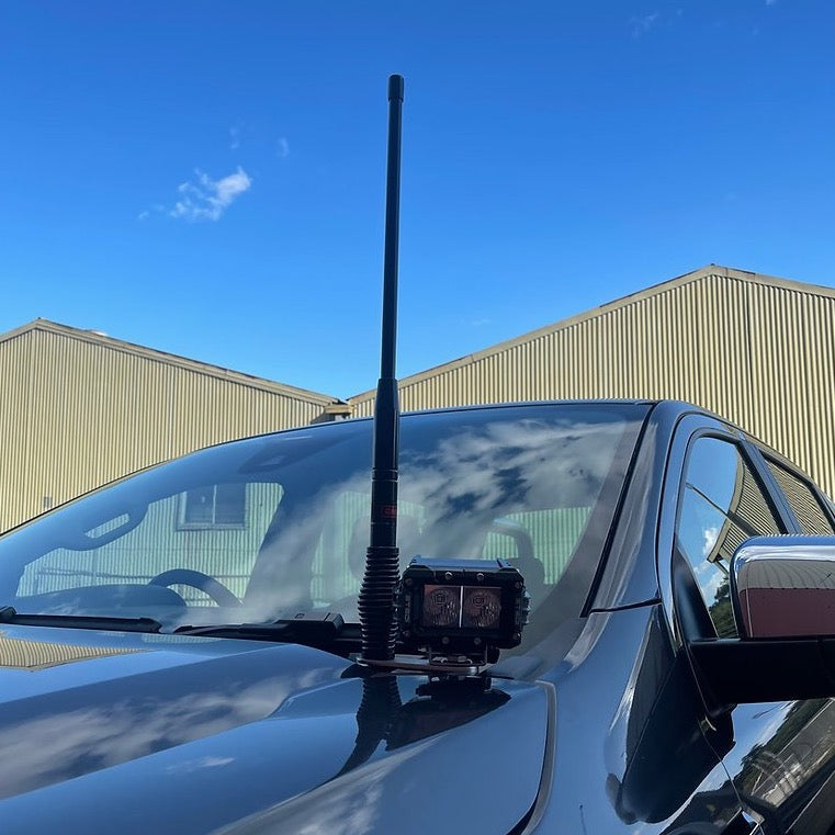 2012-2020 Mazda BT-50 Bonnet Hinge Ditch Light Bracket Pair