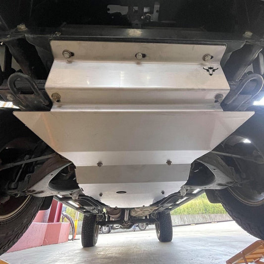 2012-2020 Isuzu MU-X 6mm Aluminium - Front, Sump and Transmission Bash Plates