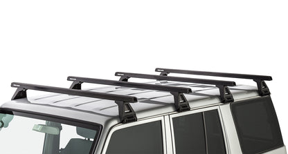 Heavy Duty RL150 Black 4 Bar Roof Rack