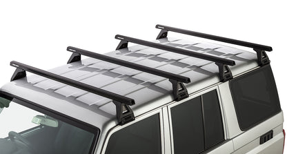 Heavy Duty RL150 Black 4 Bar Roof Rack