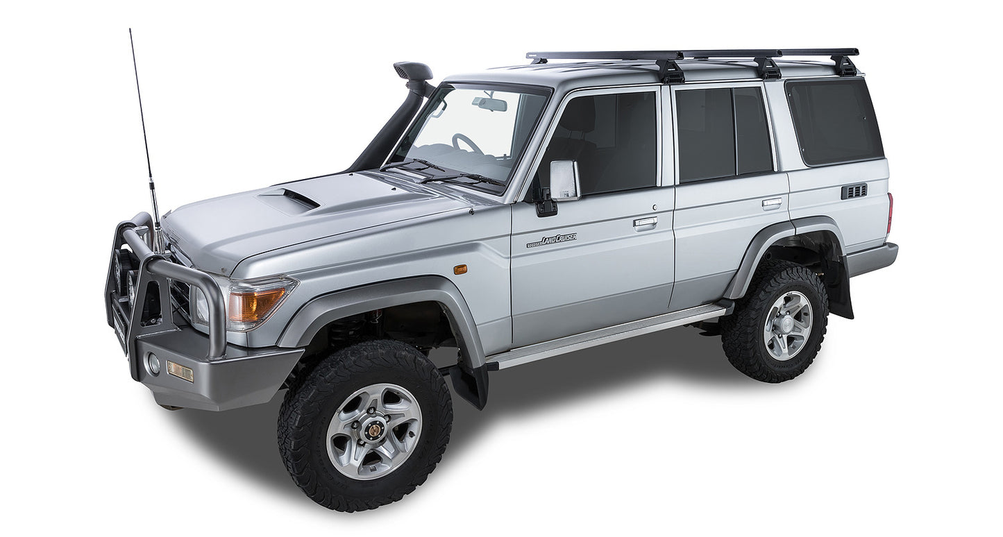 Heavy Duty RL110 Black 3 Bar Roof Rack