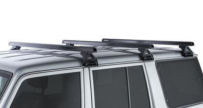 Heavy Duty RL110 Black 3 Bar Roof Rack