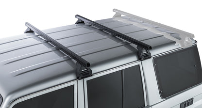 Heavy Duty RL110 Black 2 Bar Roof Rack