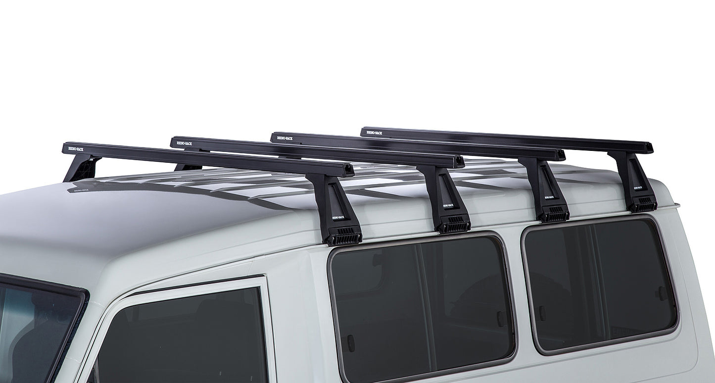 Heavy Duty RL210 Black 4 Bar Roof Rack